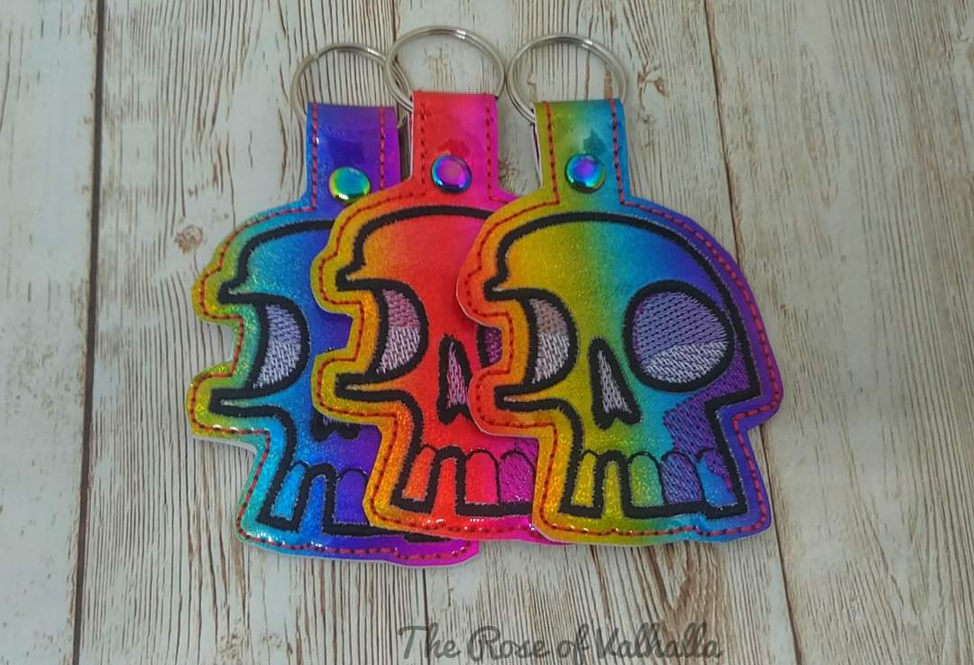 DIGITAL DOWNLOAD Fragmented Skull Snap Tab