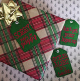 DIGITAL DOWNLOAD 4x4 Gift Tag Trio