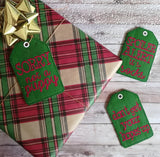 DIGITAL DOWNLOAD 4x4 Gift Tag Trio