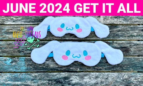 DIGITAL DOWNLOAD Dog Sleep Mask 2 SIZES INCLUDED JUNE 2024 MYSTERY BUNDLE