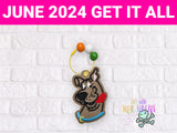 DIGITAL DOWNLOAD Mystery Dog Bag Tag Bookmark Ornament JUNE 2024 MYSTERY BUNDLE