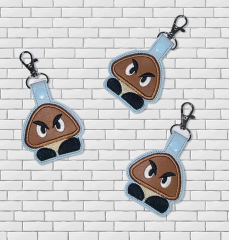 DIGITAL DOWNLOAD Goomba Snap Tab Key Chain