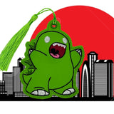 4x4 DIGITAL DOWNLOAD Godzilla Chibi Bookmark