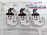 DIGITAL DOWNLOAD Witchy Ghost Pastel Goth Key Chain Snap Tab