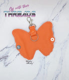 5x7 DIGITAL DOWNLOAD 3D Butterfly Key Holder Snap Tab Key Chain