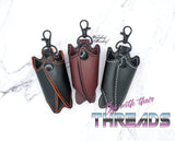 5x6 DIGITAL DOWNLOAD 3D Bat Key Holder Snap Tab Key Chain