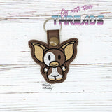 DIGITAL DOWNLOAD Gizmo Snap Tab Key Chain