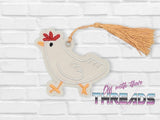 DIGITAL DOWNLOAD Chicken Bookmark Ornament Bag Tag Gift