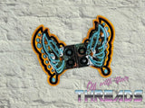 DIGITAL DOWNLOAD 3D Butterfly Shoe Wings Shoe Wings SATIN AND BEAN STITCH EYELET OPTIONS INCLUDED