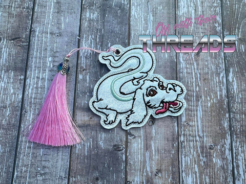 DIGITAL DOWNLOAD Luck Dragon Bookmark Bag Tag Ornament