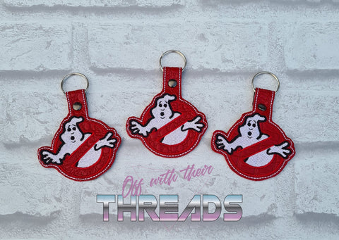 DIGITAL DOWNLOAD Ghost Busters Snap Tab Keychain