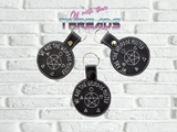 DIGITAL DOWNLOAD We Are The Weirdos Snap Tab Key Chain