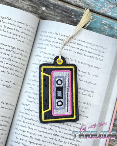 DIGITAL DOWNLOAD Cassette Tape Bag Tag Bookmark Ornament