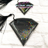 DIGITAL DOWNLOAD 3D Shaker Diamond Bag Tag Bookmark Ornament 3 SIZES INCLUDED