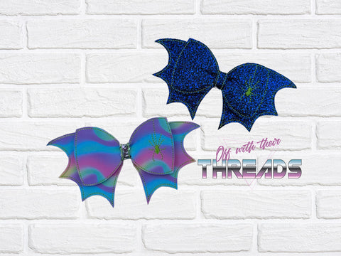 DIGITAL DOWNLOAD Bat Wing Spider Bow 3 SIZES INCLUDED