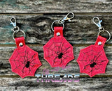 DIGITAL DOWNLOAD Arachnid Spider Spiderweb Web Snap Tab Key Chain