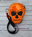 DIGITAL DOWNLOAD The Most Awesome ITH Skull Rivet Bag Ever!!! 4 SIZES INCLUDED