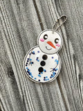 DIGITAL DOWNLOAD 3D Shaker Snowman Ornament Bookmark Gift Tag