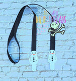 DIGITAL DOWNLOAD ITH Snow Man Strap Connectors 2 SIZES INCLUDED