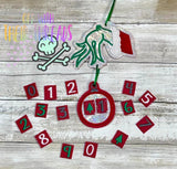 DIGITAL DOWNLOAD Grumpy Green Dude Ornament Countdown To Christmas