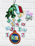 DIGITAL DOWNLOAD Grumpy Green Dude Ornament Countdown To Christmas