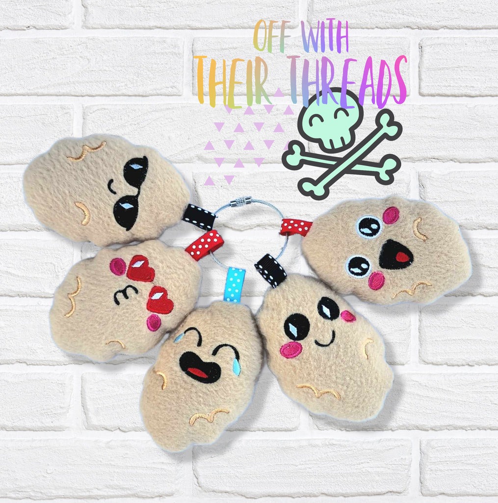 DIGITAL DOWNLOAD Emotional Support Nuggies Chicken Nuggets Plush Stuff –  Off With Their Threads