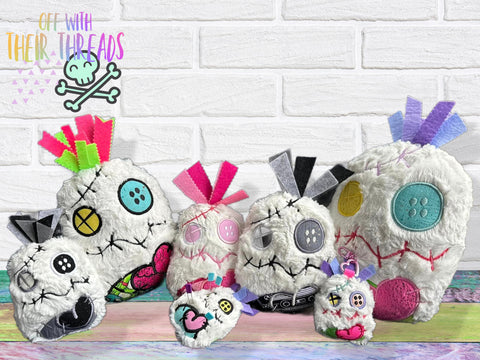 DIGITAL DOWNLOAD Snuggly Voodoo Monster Squishy 6 SIZES INCLUDED