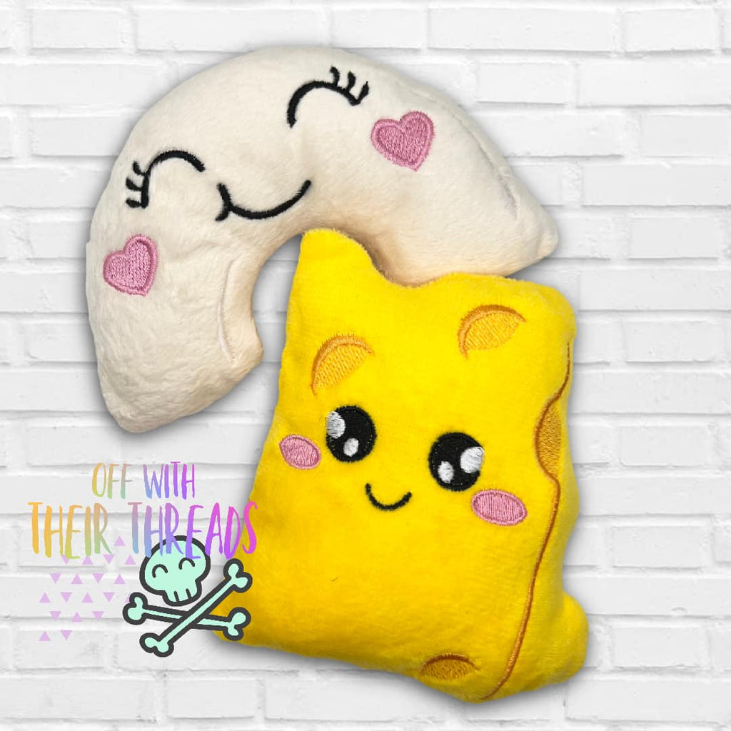 Thread Squishy DIGITAL DOWNLOAD Macaroni and Cheese Squishy Plushie 5 SIZES INCLUDED ...