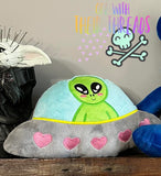 DIGITAL DOWNLOAD Galaxy Buddies UFO Squishy Stuffie 5 SIZES INCLUDED