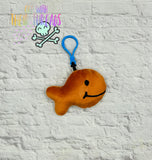 DIGITAL DOWNLOAD Goldfish Key Chain Squishy Plush