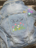 DIGITAL DOWNLOAD Stay Wild, Child Wildflower 5 SIZES INCLUDED