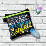 DIGITAL DOWNLOAD 5x5 Canine Confetti Poo Bag Holder