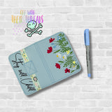 DIGITAL DOWNLOAD 5x7 Wildflower Mini Composition Notebook Cover