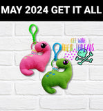 DIGITAL DOWNLOAD Dinosaur Rawr Squishy Keychain MAY 2024 MYSTERY BUNDLE