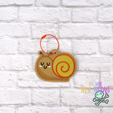 DIGITAL DOWNLOAD Cutie Snail Bag Tag Bookmark Ornament