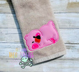 DIGITAL DOWNLOAD Applique Flamingo 5 SIZES INCLUDED