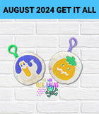 DIGITAL DOWNLOAD Halloween Sugar Cookie Squishy Keychain Set