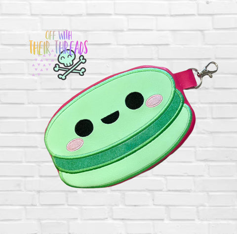 DIGITAL DOWNLOAD 5x7 Applique Macaron 2 Hooping ITH Bag