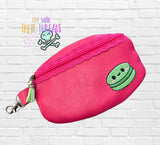 DIGITAL DOWNLOAD 5x7 Applique Macaron 2 Hooping ITH Bag