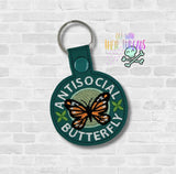 DIGITAL DOWNLOAD Antisocial Butterfly Snap Tab and Eyelet Set