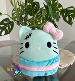 DIGITAL DOWNLOAD Applique Zombie Kitty Plush 5 SIZES INCLUDED