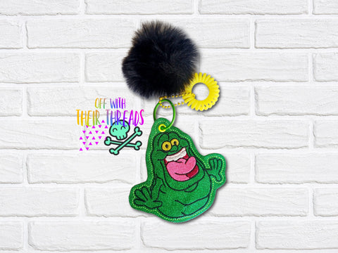 DIGITAL DOWNLOAD Slimer Bookmark Ornament Gift Tag
