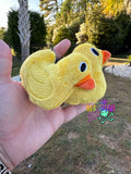 DIGITAL DOWNLOAD Rubber Duck Squishy Keychain