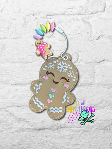 DIGITAL DOWNLOAD Gingerbread Gift Bag Tag Bookmark Ornament