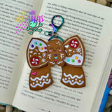 DIGITAL DOWNLOAD Gingerbread Hair Bow