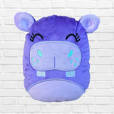 DIGITAL DOWNLOAD Applique Hippo Plush 5 SIZES INCLUDED