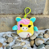 DIGITAL DOWNLOAD Applique Shy Pony Squishy Keychain