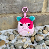 DIGITAL DOWNLOAD Applique Pink Pony Squishy Keychain