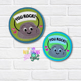 DIGITAL DOWNLOAD You Rock Patch 3 SIZES INCLUDED