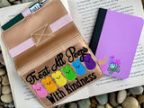 DIGITAL DOWNLOAD 5x7  Treat All Peeps With Kindness Mini Composition Notebook Cover